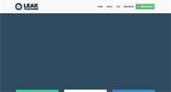 Desktop Screenshot of leaktrackers.com